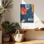 Cuadro canvas Galaxia Abstracta Nocturna - Contemporaneos Abstractos - Vista Lifestyle