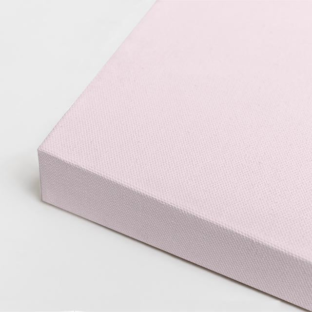Cuadro canvas Acuarela Rosa Suave Nube - Contemporaneos Abstractos - Vista CloseUp