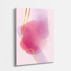 Cuadro canvas Acuarela Rosa Suave Nube - Contemporaneos Abstractos - Vista Perspectiva