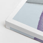Cuadro canvas Formas Lila y Beige Suaves - Contemporaneos Abstractos - Vista CloseUp