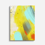 Cuadro canvas Acuarela Amarillo Naranja Rojo - Contemporaneos Abstractos - Vista Frente