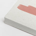 Cuadro canvas Acuarela Beige Negro Manchas - Contemporaneos Abstractos - Vista CloseUp