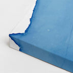 Cuadro canvas Acuarela Azul Fluida Translucida - Contemporaneos Abstractos - Vista CloseUp