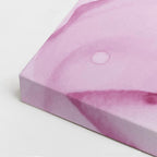 Cuadro canvas Acuarela Fucsia Texturas Florales - Contemporaneos Abstractos - Vista CloseUp