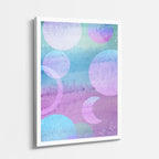 Cuadro canvas Acuarela Rosa Lila Pastel Suave - Contemporaneos Abstractos - Vista Perspectiva