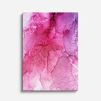 cuadro canvas abstracto fluido latido rosa en tonos rosa, magenta
