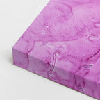 cuadro canvas abstracto fluido rosa de cuarzo en tonos rosa, blanco