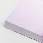 cuadro canvas abstracto fluido trazo de rubor en tonos rosa, blanco