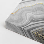cuadro canvas abstracto geométrico prisma de ónix estilo contemporáneo