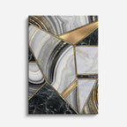 cuadro canvas abstracto geométrico mármol vectorial estilo contemporáneo