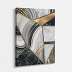 cuadro canvas abstracto geométrico mármol vectorial estilo contemporáneo