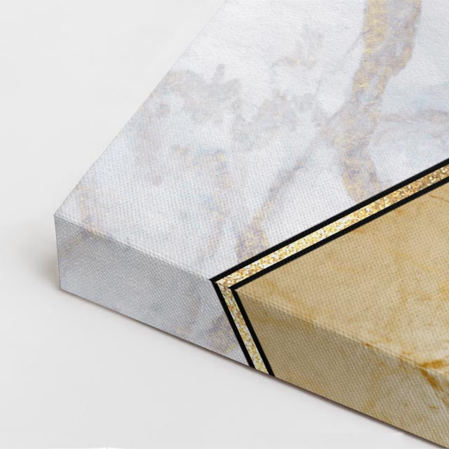 cuadro canvas abstracto geométrico cumbre mineral estilo contemporáneo