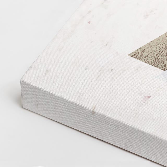 cuadro canvas abstracto geométrico órbita de piedra estilo contemporáneo