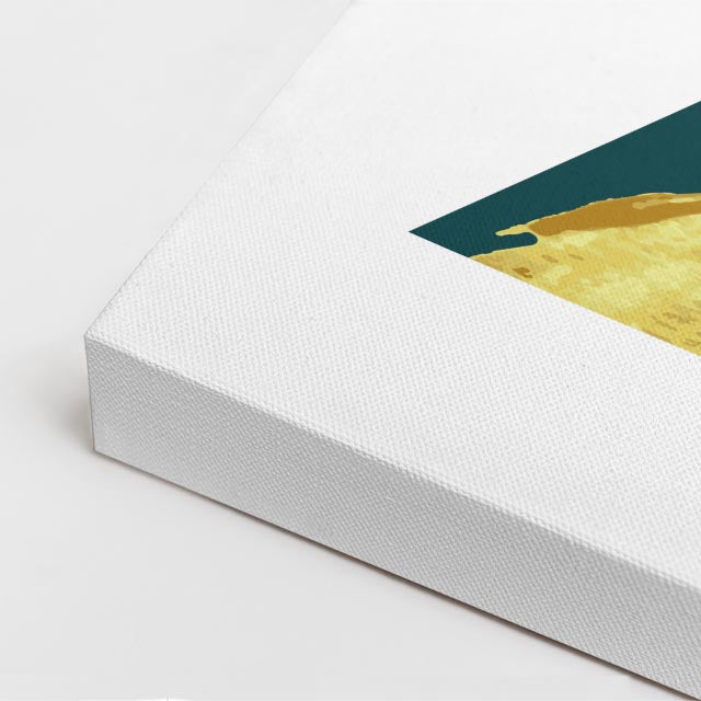 cuadro canvas abstracto geométrico bosque modular estilo contemporáneo