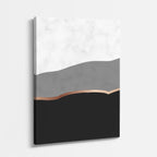 cuadro canvas abstracto geométrico trazo de mármol estilo contemporáneo