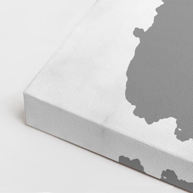 cuadro canvas abstracto geométrico veta vertical estilo contemporáneo