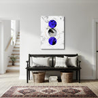 cuadro canvas abstracto geométrico diamante puro estilo contemporáneo