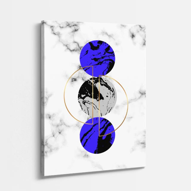 cuadro canvas abstracto geométrico diamante puro estilo contemporáneo