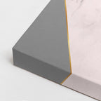 cuadro canvas abstracto geométrico veta minimal estilo contemporáneo