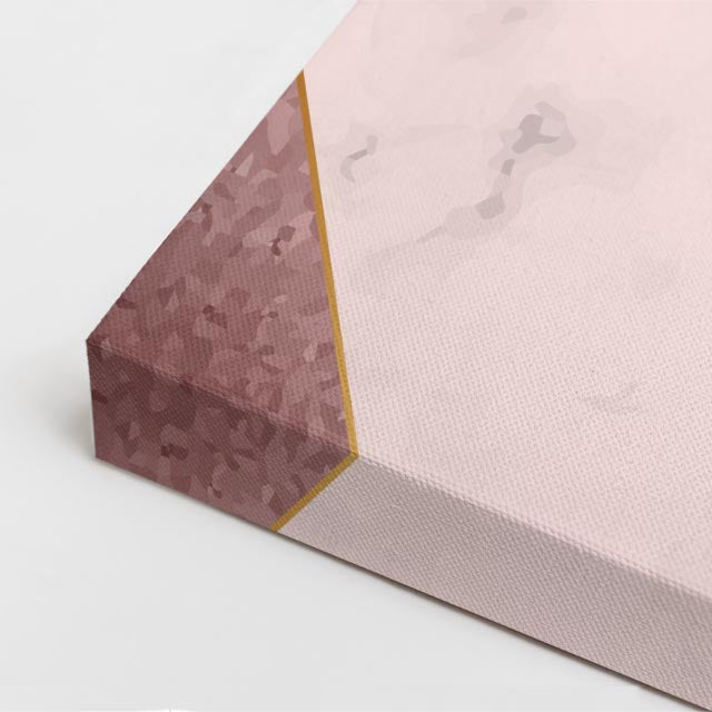 cuadro canvas abstracto geométrico x de bruma estilo contemporáneo