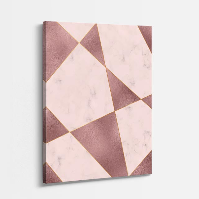 cuadro canvas abstracto geométrico x de bruma estilo contemporáneo