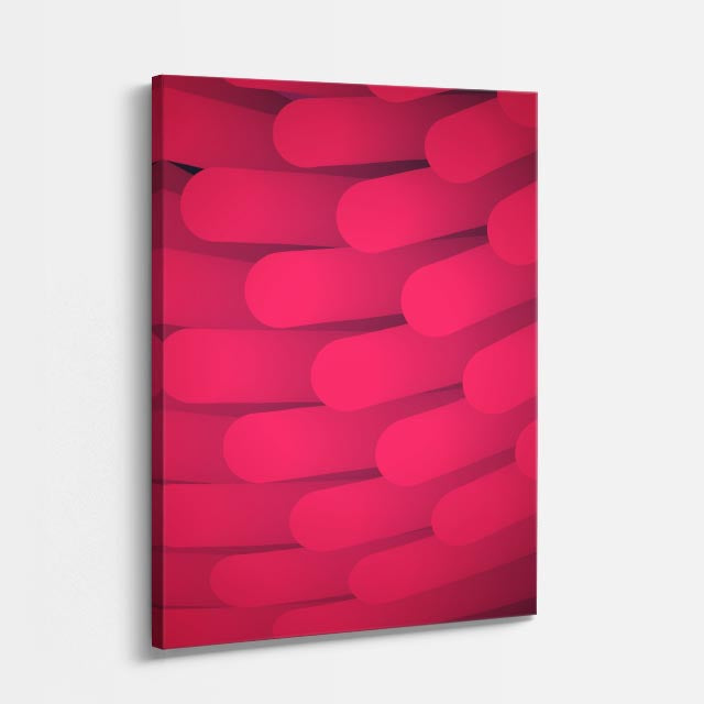 cuadro canvas abstracto geométrico nodo eléctrico estilo contemporáneo