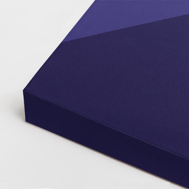 cuadro canvas abstracto geométrico remate malva estilo contemporáneo