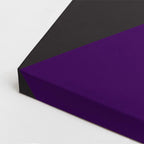 cuadro canvas abstracto geométrico panel magenta estilo contemporáneo