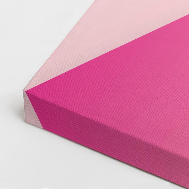 cuadro canvas abstracto geométrico x de seda estilo contemporáneo