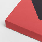 cuadro canvas abstracto geométrico cruce modular estilo contemporáneo