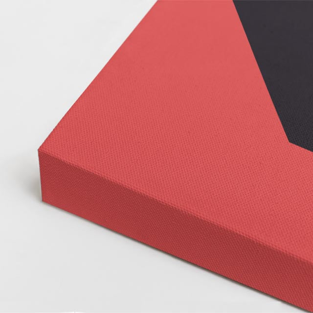 cuadro canvas abstracto geométrico cruce modular estilo contemporáneo