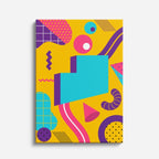 cuadro canvas abstracto geométrico malla hexa estilo contemporáneo