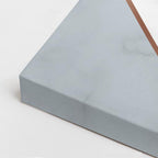 cuadro canvas abstracto geométrico hexa de mármol estilo contemporáneo