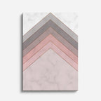 cuadro canvas abstracto geométrico veta niebla estilo contemporáneo