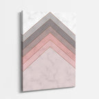 cuadro canvas abstracto geométrico veta niebla estilo contemporáneo