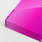 cuadro canvas abstracto geométrico pulso índigo estilo contemporáneo