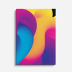 cuadro canvas abstracto geométrico brillo fusión estilo contemporáneo