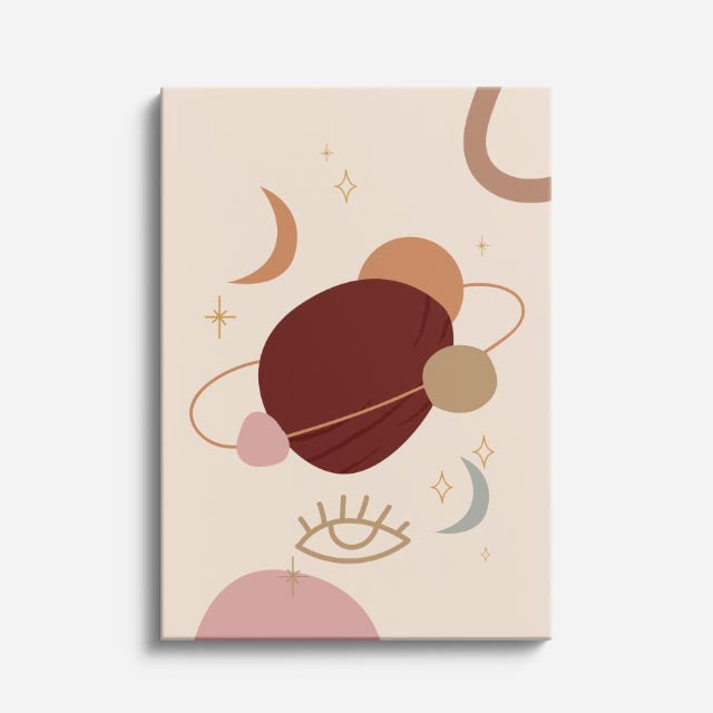 cuadro canvas abstracto minimalista moderno nexo puro estilo contemporáneo