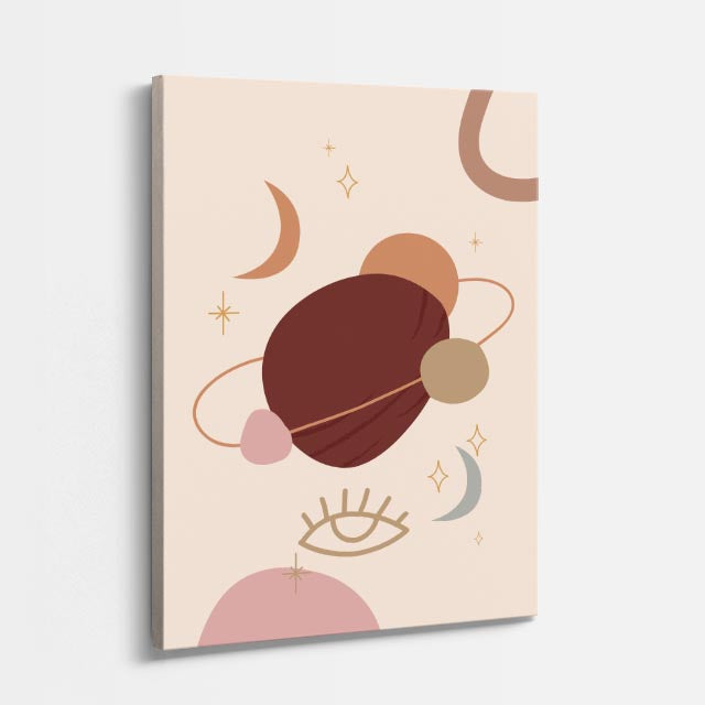 cuadro canvas abstracto minimalista moderno nexo puro estilo contemporáneo