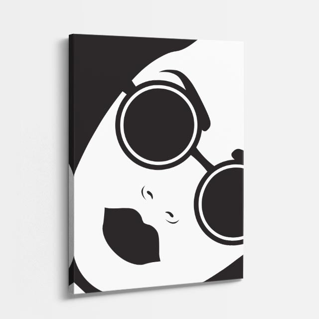 cuadro canvas abstracto minimalista moderno trama suave beige estilo contemporáneo