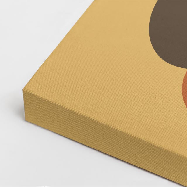 cuadro canvas abstracto organico jardín orgánica estilo contemporaneo