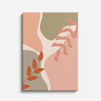 cuadro canvas abstracto organico nido natural minimal estilo contemporaneo