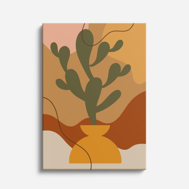 cuadro canvas abstracto organico nido suave moderna estilo contemporaneo