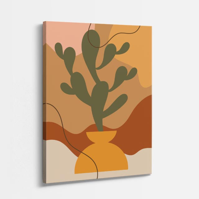cuadro canvas abstracto organico nido suave moderna estilo contemporaneo