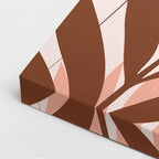 cuadro canvas abstracto organico jardín tierra estilo contemporaneo