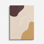 cuadro canvas abstracto organico nido natural estilo contemporaneo
