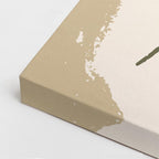 cuadro canvas abstracto organico forma botánica moderna estilo contemporaneo