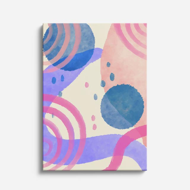 cuadro canvas abstracto organico selva orgánica luminosa estilo contemporaneo