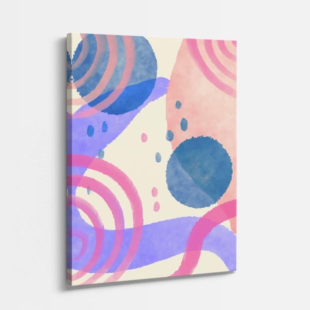 cuadro canvas abstracto organico selva orgánica luminosa estilo contemporaneo