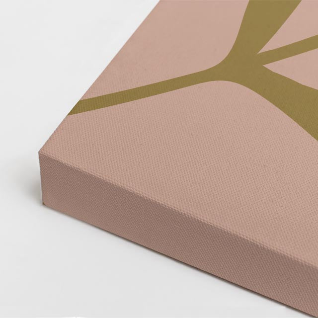 cuadro canvas abstracto organico rama tierra aérea estilo contemporaneo